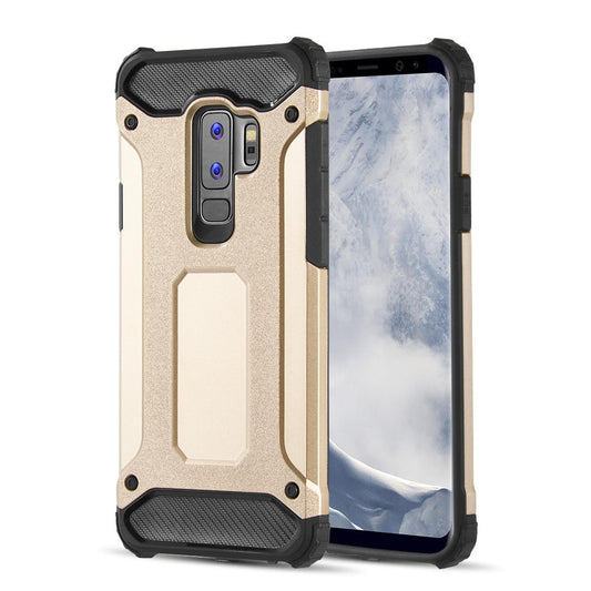 GSA Performance Dual Hybrid Case for Samsung Galaxy S9 Plus - Gold/Black