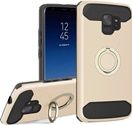 GSA Smooth Hybrid Case Ring for Samsung Galaxy S9 - Gold/Black
