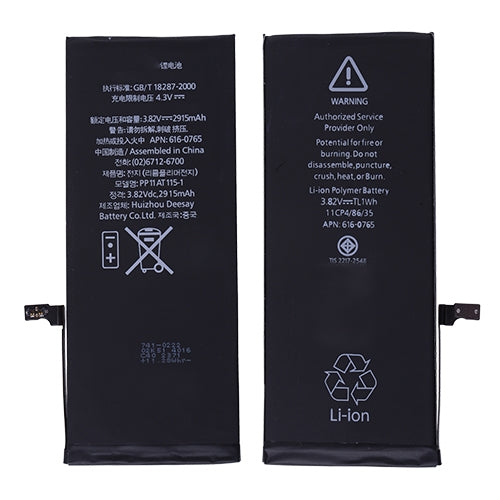 GSA Battery Replacement for iPhone 6 Plus ((5.5") only (3.82V 2915mAh).