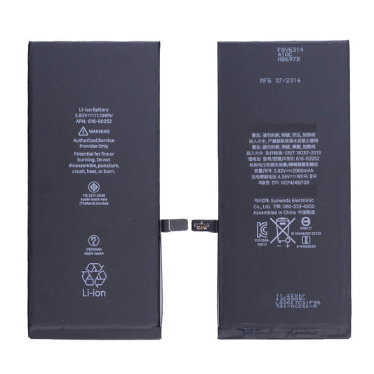 GSA Replacement Battery 3.82V 2900mAh for iPhone 7 Plus (HQ) (5.5") Black