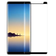 GSA Tempered Glass Full Glue Curved 3D for Samsung Galaxy Note 8 Black Border