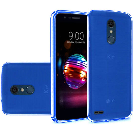 GSA Slim Flexible TPU Blue Case For LG K30, X410, Premier Pro, K10 (2018) - Blue