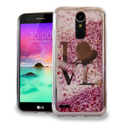 GSA Chrome Glitter Motion Love For Motorola Moto E5 Plus & Moto E5 Supra Silver