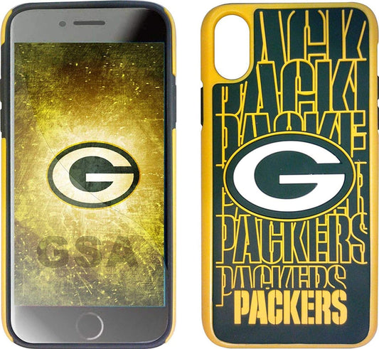 FOCO NFL Green Bay Packers Hybrid Case for iPhone X & XS (5.8")