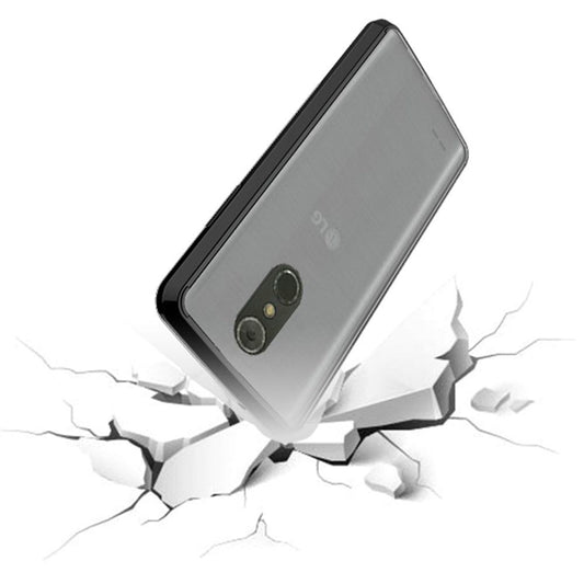 GSA Bumper Clear  PC TPU Case For LG Stylo 4 & Stylo 4 Plus Clear Black