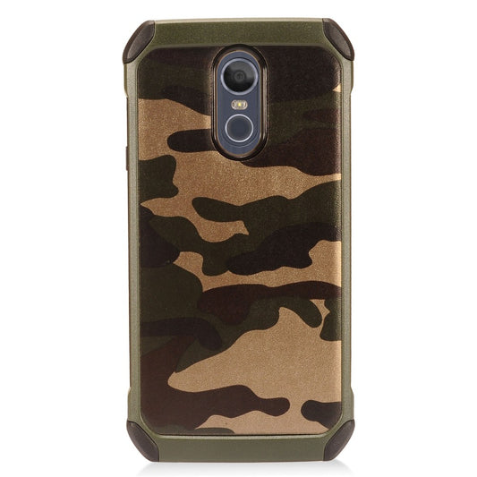 GSA Hybrid TPU Hard Case  Green Camo for LG Stylo 4 (2018), Stylo4 Plus