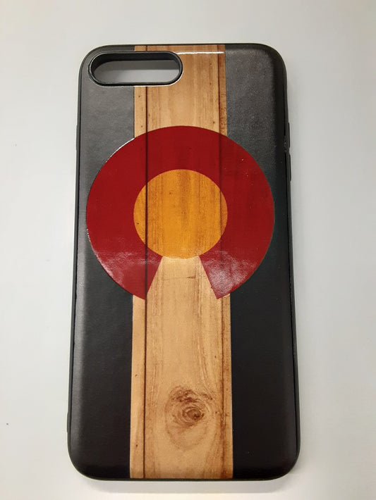 GSA Colorado Flag Wood Plank Candy Case For iPhone 8 Plus, 7 Plus & 6 Plus (5.5")
