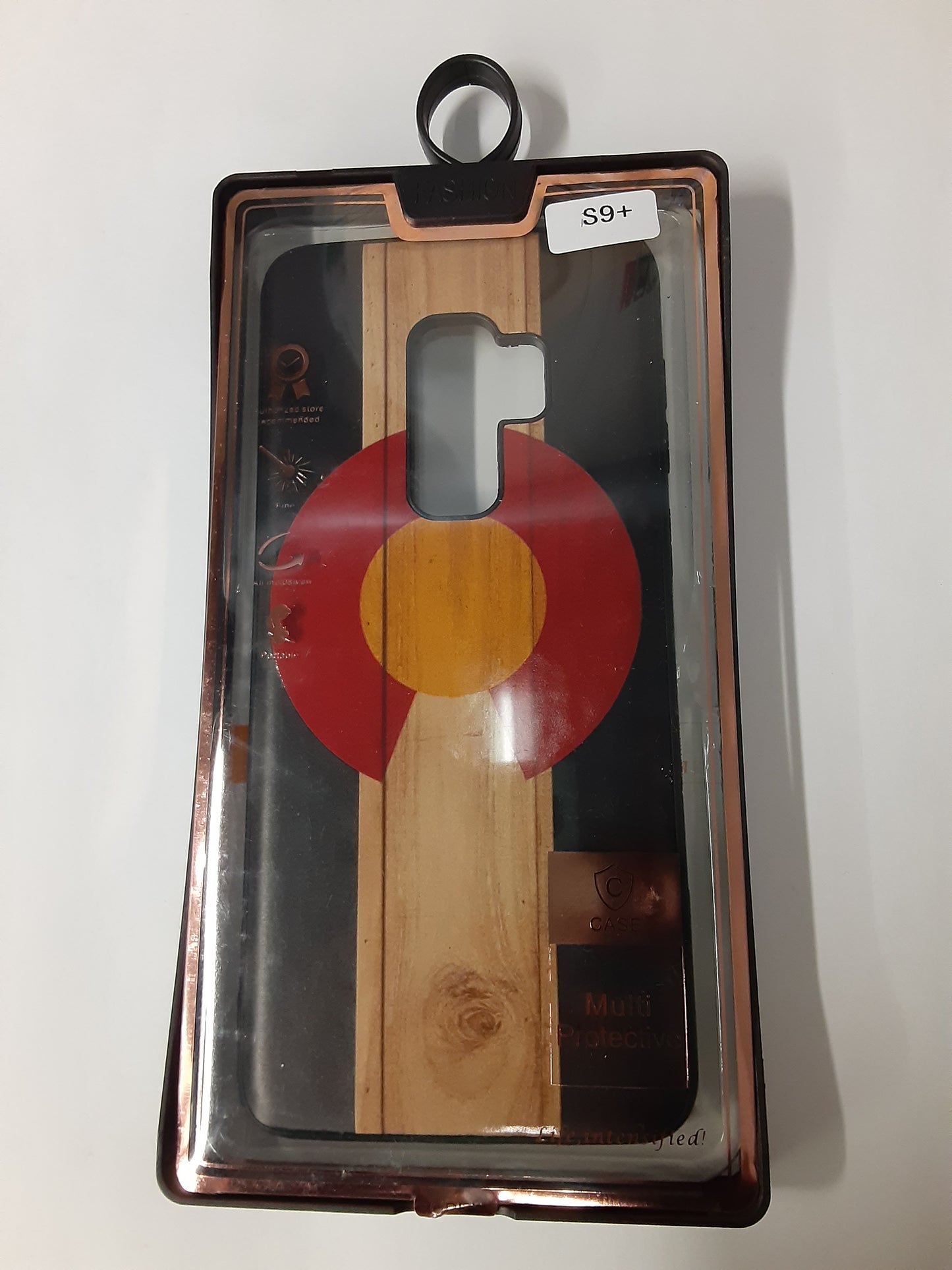 GSA Case For Samsung S9 Plus Only Colorado Flag Wooden Strip