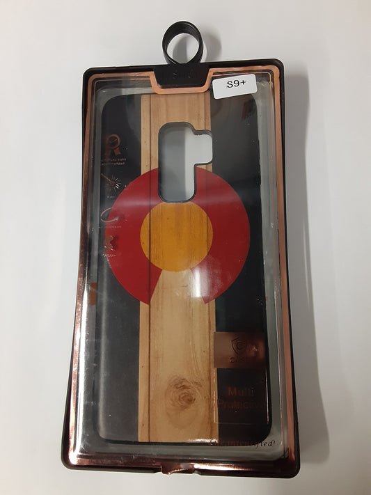 GSA Case For Samsung S9 Plus Only Colorado Flag Wooden Strip