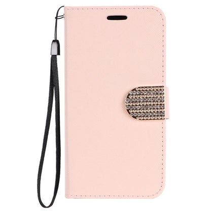 GSA Dimond Belt Wallet Case For Samsung Galaxy S8 Plus - Rose Gold