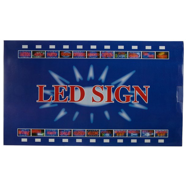 Everbright LED Open Sign Not Applicable Style : Ch-2275 18x9.5x1