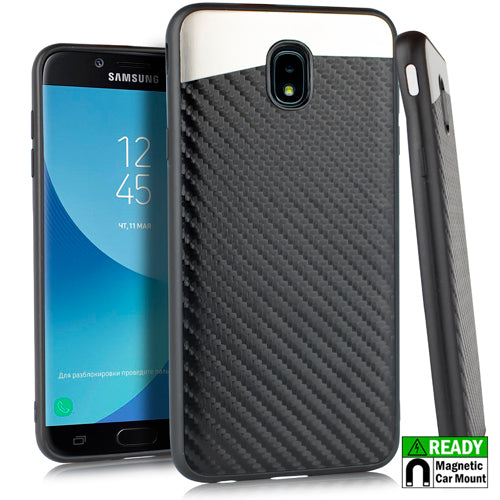 GSA Blade Carbon Hybrid Case For Samsung Galaxy J3 (2018)/J337 - Black