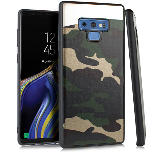 GSA Metallic Blade Camo Hybrid Case for Samsung Galaxy Note 9 - Camo