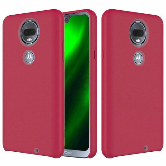 GSA Simple Made Silicone For Motorola Moto E5 (Plus) E5 Supra Rose Red