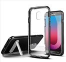 GSA Vitreous Hybrid Kickstand Case For Samsung Galaxy J7 (2018)/J737 - Black