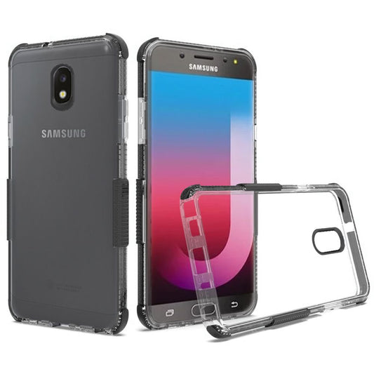 GSA Premium Ultra Bumper Hybrid Black Case For Samsung Galaxy J7 Refine, J7 2018, J737, J7 Star & J7 Crown