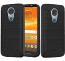 GSA Brushed Hybrid Case For Motorola Moto E5 Supra E5 Plus XT1924 Black
