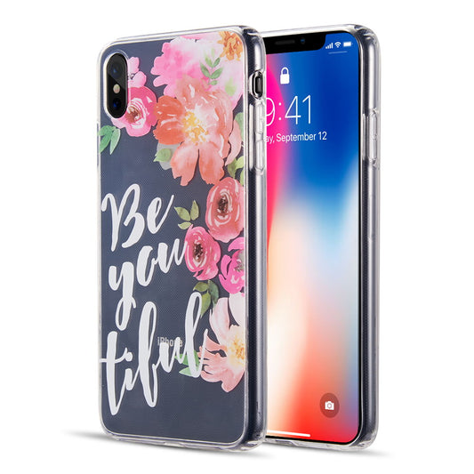 GSA Watercolor Be-you-tiful Slim Candy Case For iPhone XS Max (6.5")