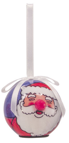 D&D Mini Blinking Santa Nose Christmas Ornament