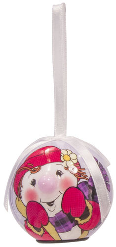 D&D Mini Snow Girl Blinking Christmas Ornament