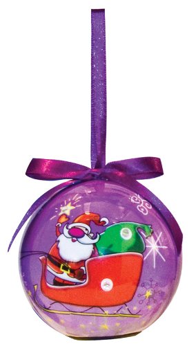 D&D Distributing Santa Sleigh Ride Blinking Ornament