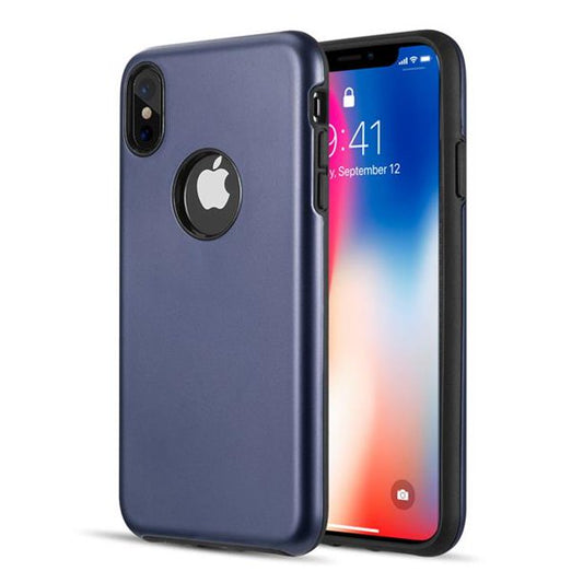 GSA Patrol Dual Hybrid Case For iPhone XS Max (6.5") - Blue/Black