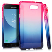 GSA Popsicle Candy Case for Samsung J3 (2017), Emerge, J327 - Red, Blue