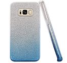 GSA Gradient Glitter Hybrid Case For Samsung Galaxy S8 - Blue