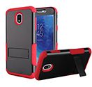 GSA Snap-on Rugged Kickstand Case For Samsung Galaxy J7 (2018), J737 Red