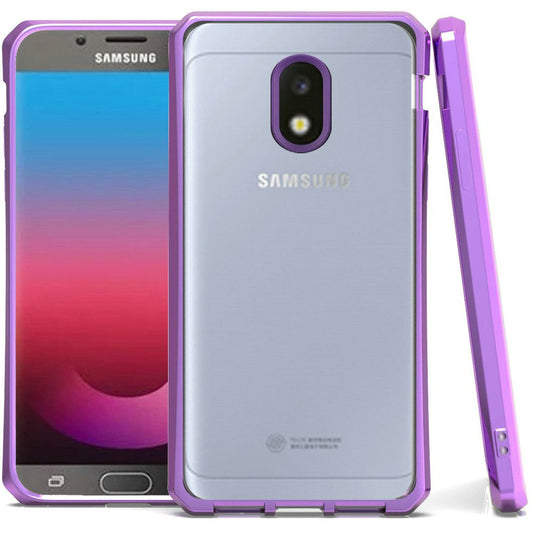 GSA Premium Fused Hybrid Bumper Case For Samsung Galaxy J7 (2018) - Purple