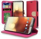 GSA Bling Flip Glitter Wallet For LG G6, VS988 - Red