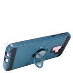 GSA Brushed Hybrid Case Ring Stand For Samsung Galaxy A6 & A600 Blue