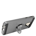 GSA Brushed Hybrid Case Ring Stand For Samsung Galaxy A6 & A600 Gray