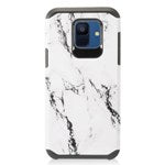 GSA Hybrid Image Hard Case for Samsung Galaxy A6 & A600 White Marble