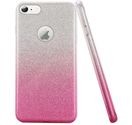 GSA Gradient Glitter Hybrid Case For iPhone 6 Plus & 6s Plus (5.5") - Hot Pink