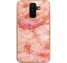 GSA Gold Flake Marble Candy Case for Samsung Galaxy A6 - Pink