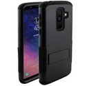 GSA Snap-on Rugged Hybrid Case w/Kickstand for Samsung Galaxy A6 - Black