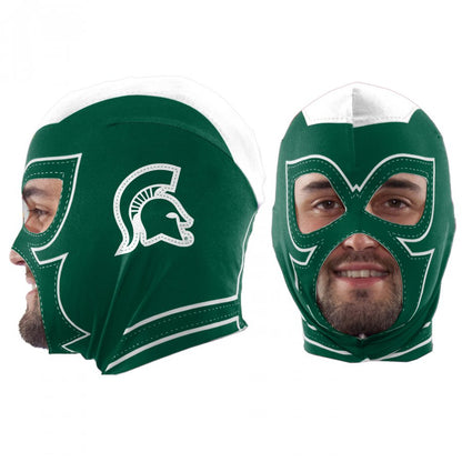 LE NCAA Michigan State Spartans Super Fan Face Mask One Size Fit All