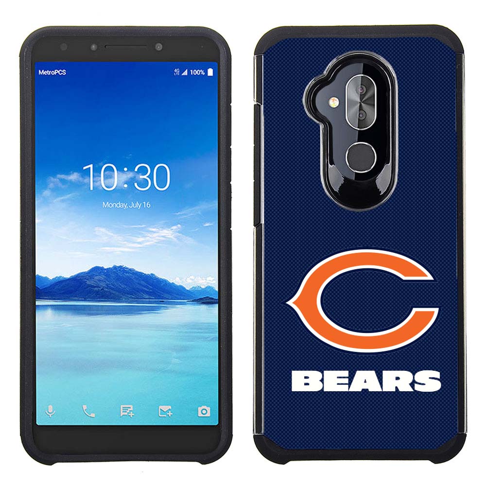 PBG NFL Chicago Bears Textured Case for the Alcatel 7 Folio, 6062W