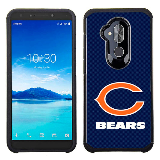 PBG NFL Chicago Bears Textured Case for the Alcatel 7 Folio, 6062W
