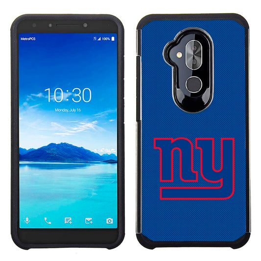 PBG NFL New York Giants Textured Case for the Alcatel 7 Folio