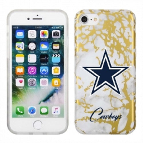PBG NFL Dallas Cowboys Marble Case for iPhone SE (2020), (22) 8, 7, 6 & 6S (4.7")