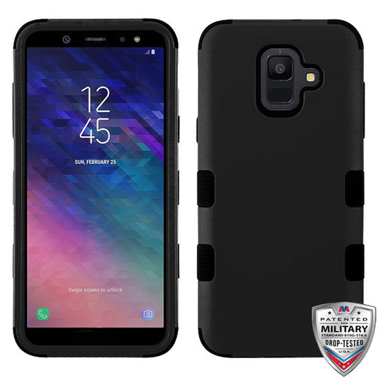 Mybat Rubberized TUFF Hybrid For Samsung Galaxy A6 (2018), A600 Black