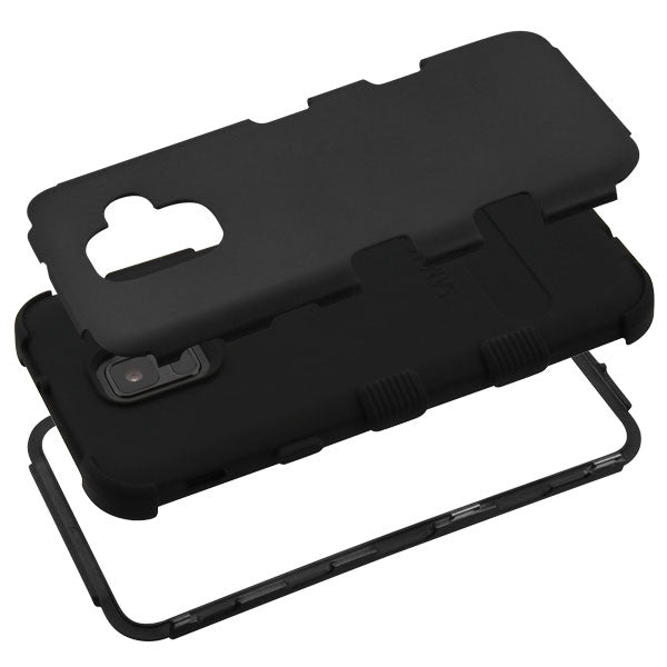Mybat Rubberized TUFF Hybrid For Samsung Galaxy A6 (2018), A600 Black