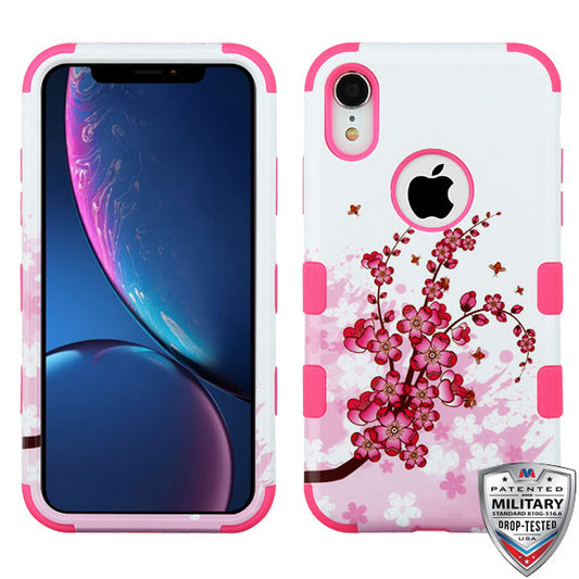 MyBat Spring Flowers TUFF Hybrid Case For iPhone XR (6.1")