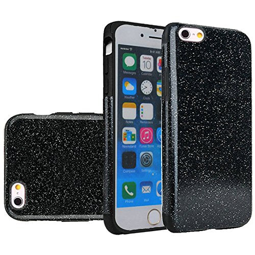 GSA Glitter Candy Skin Case for the iPhone 6 and 6s - Black