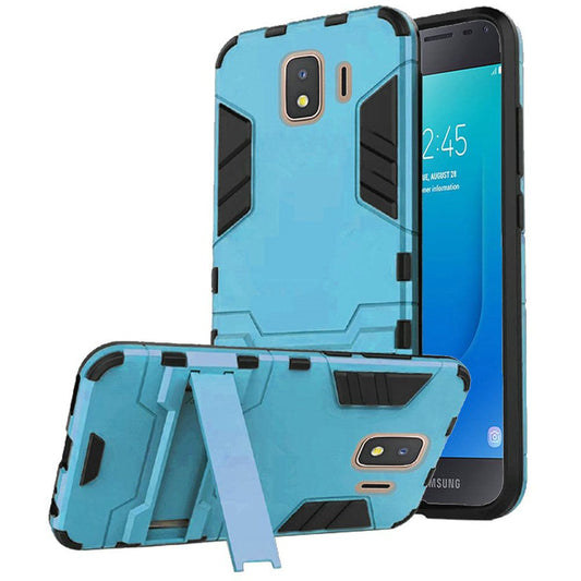 GSA Dynamite Hybrid Kickstand Case For Samsung Galaxy J2, J2 Core - Blue/Black