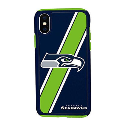 FOCO NFL Seattle Seahawks Dual Hybrid Case for iPhone XS Max (6.5")