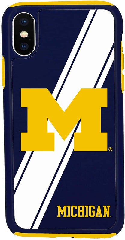FOCO NCAA Michigan Wolverines Dual Hybrid Case for iPhone XS Max (6.5")