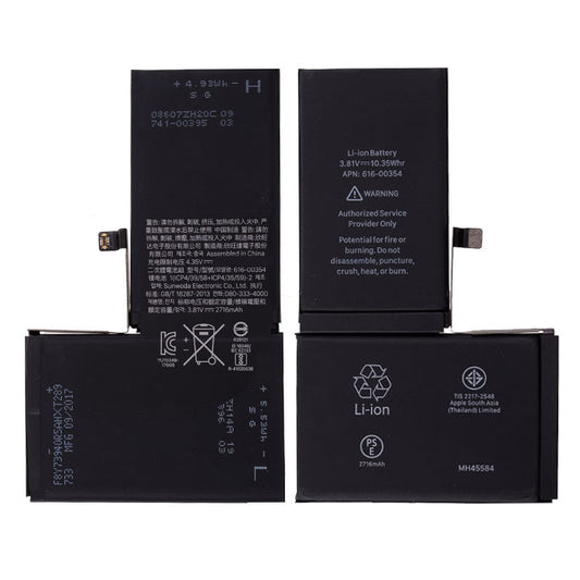 GSA Replacement 2716mAh Battery 3.81V For Apple iPhone X